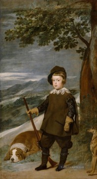  Carlo Galerie - Prinz Baltasar Carlos als Hunter Porträt Diego Velázquez